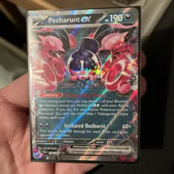 Pokemon TCG Pecharunt Ex 085/064 Shrouded Fable Full Art NM x3 cards - Image 5