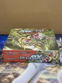 Scarlet ex SV1S Sealed Booster Box Japanese Pokemon Card Game #2 - Image 3