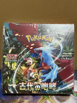 Ancient Roar SV4K Sealed Booster Box Japanese Pokemon Card Game #1 - Image 1