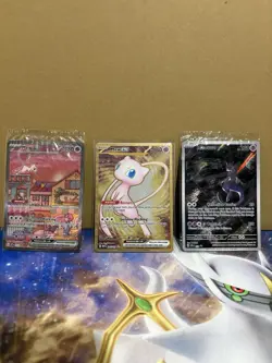 151 UPC Promo Set Mew SVP053 Mew ex 205/165 Mewtwo SVP052 Pokemon Card Game - Image 1