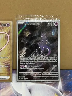 151 UPC Promo Set Mew SVP053 Mew ex 205/165 Mewtwo SVP052 Pokemon Card Game - Image 4