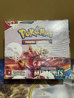 Battle Styles Booster Box Fresh From Case Sword & Shield Pokemon Card Game #1 - Image 1