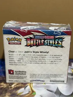 Battle Styles Booster Box Fresh From Case Sword & Shield Pokemon Card Game #1 - Image 4