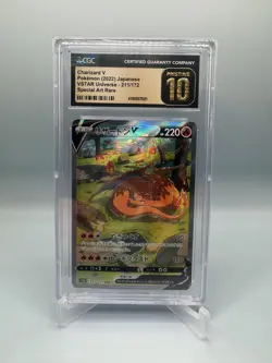 CGC 10 PRISTINE Charizard V 211/172 SPECIAL ART RARE HOLO Pokemon Card 005 - Image 1