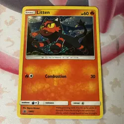 Litten SM02 Promo SM Promos General Mills Pokemon Card - Image 1