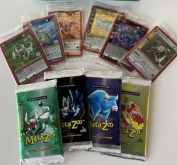MetaZoo x Dim Mak Lot - 6 Promo Cards Set and (4) 2nd Edition Packs! RARE - Image 1