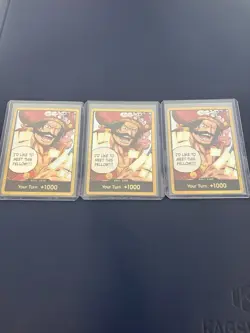 DON!! Card (Gol.D.Roger) (Gold) Carrying On His Will Foil - Image 1
