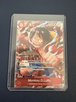 Monkey.D.Luffy (Winner Pack Vol. 5) ST01-012 One Piece Promotion Cards Foil - Image 1