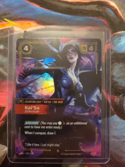Riftbound League of Legends TCG - Kai'Sa card - Image 1