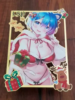 Rem - Re:Zero - Goddess Story Gold Metal LSP Card - #087/200 - Image 1