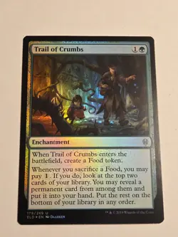 Trail of Crumbs X1 FOIL ELD MTG Throne of Eldraine - Image 1