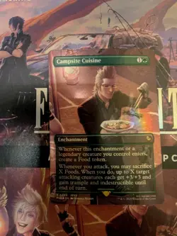 Campsite Cuisine (Borderless) Commander: Final Fantasy Foil MTG NM - Image 1