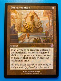 MTG 1x RETRO Panharmonicon 399 Time Spiral Remastered Magic the Gathering x1 NM - Image 1