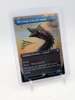 MTG - The Unagi of Kyoshi Island - FOIL Borderless Rare #319 - Avatar: TLA NM - Image 1