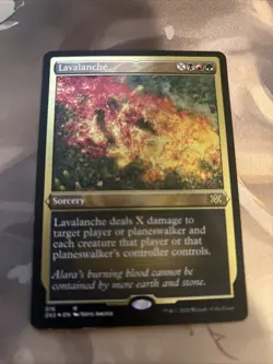 Lavalanche (Foil Etched) Double Masters 2022 Foil - Image 1