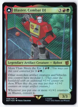 Blaster, Combat DJ M Universes Beyond: Transformers 8 NM - Image 1