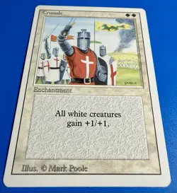 1 BANNED MTG Magic The Gathering Crusades | Revised Edition 3ED | 1994 | NM - Image 5