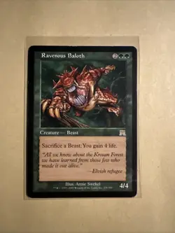 MTG Ravenous Baloth ONS 278 R LP Regular - Image 1