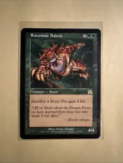 MTG Ravenous Baloth ONS 278 R LP Regular - Image 2
