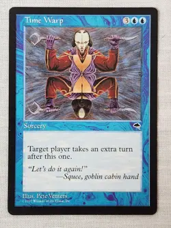 NM Time Warp Tempest Mtg Magic the Gathering - Image 1