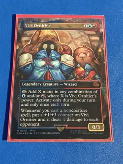 NM Vivi Ornitier (Borderless #570) Chocobo Track Foil - Image 2
