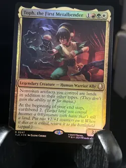Toph, the First Metalbender - Showcase Non-Foil (TLA 0353) Avatar MTG - Image 1