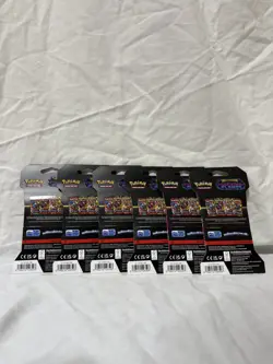 Pokemon TCG Phantasmal Flames Sleeved Booster Pack LOT of 6 - Image 2