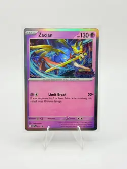 Pokemon Phantasmal Flames Stamped Zacian MEP015 Promo SHIPS ASAP - Image 1