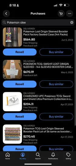 NEW Pokemon Lost Origin Sleeved Booster Pack total 120 new sleeved packs - Image 5