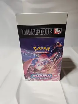 Pokemon SWSH Fusion Strike Build and Battle Box Display Case of 10 - Image 1