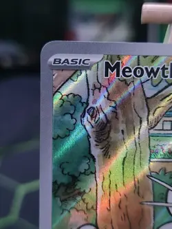 Pokemon TCG Meowth 106/094 Near Mint/Mint Pack Fresh Phantasmal Flames - Image 2