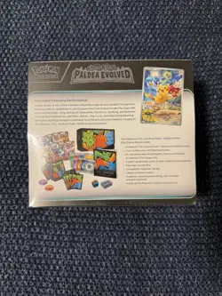 Pokemon TCG Paldea Evolved ETB Elite Trainer Box Sealed - Image 2