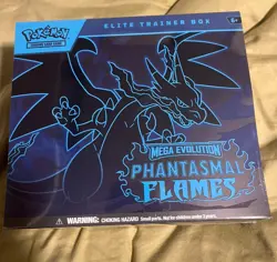 Pokemon Mega Evolution Phantasmal Flames Elite Trainer Box ETB - Factory Sealed - Image 1