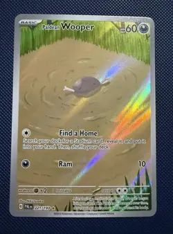 Paldean Wooper 221/193 | SV02: Paldea Evolved Illustration Rare | Pokemon TCG NM - Image 1