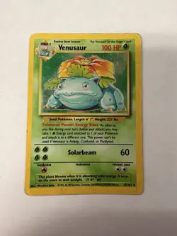 1999 Pokemon Base Set Venusaur 015/102 Holo | HP | FREE SHIPPING - Image 1