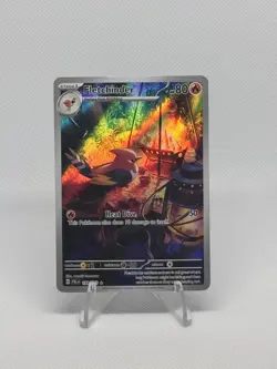 2023 Pokemon Paldea Evolved Fletchinder Illustration Rare IR 199/193 - Image 1