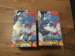 2 x Pokemon TCG Surging Sparks Half Booster Box ✅ 18 Packs - New + Sealed ✅ - Image 2