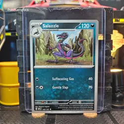 Salazzle Obsidian Flames Pokemon TCG 140/197 Scarlet & Violet Uncommon - Image 1