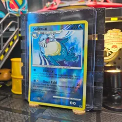 Sealeo Rising Rivals Reverse Holo Pokemon TCG 77/111 Platinum Common - Image 2