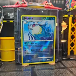 Sealeo Rising Rivals Reverse Holo Pokemon TCG 77/111 Platinum Common - Image 3