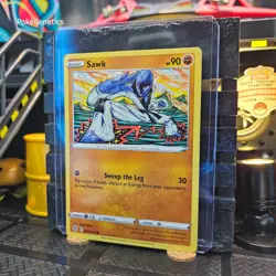 Sawk Brilliant Stars Pokemon TCG 081/172 Sword & Shield Common - Image 2