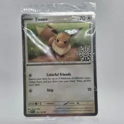 Bleed Error Pokemon TCG Eevee Holiday Calendar 2025 Stamp Snowflake SEALED - Image 1