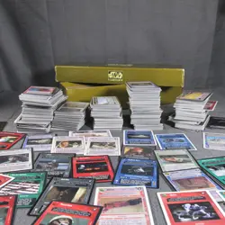 Star Wars CCG Customizeable Card Game SWCCG Box Lot Luke Han Death Star R2 - Image 1