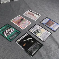 Star Wars CCG Customizeable Card Game SWCCG Box Lot Luke Han Death Star R2 - Image 2