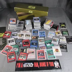 Star Wars CCG Customizeable Card Game SWCCG Box Lot Luke Han Death Star R2 - Image 4
