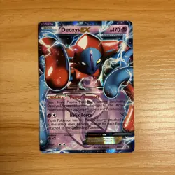 Deoxys EX Team Plasma BW82 Holo Black White Black Star Promo Pokemon TCG Card LP - Image 1