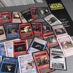 Star Wars CCG Customizeable Card Game SWCCG Box Lot Obi-Wan Jabba Luke Leia - Image 4