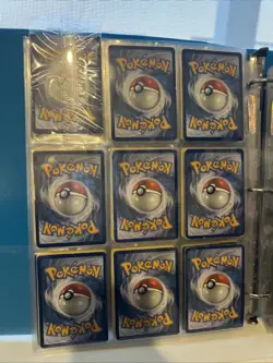 Mid Era Pokemon Card Lot 45 Cards binder not included - Image 2