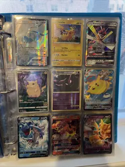 Mid Era Pokemon Card Lot 45 Cards binder not included - Image 3