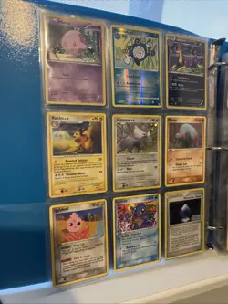 Mid Era Pokemon Card Lot 45 Cards binder not included - Image 5